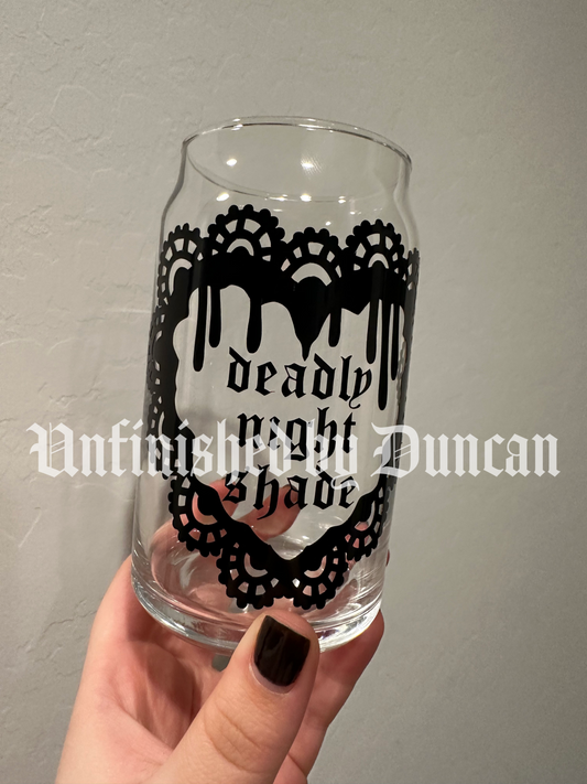 Deadly Nightshade Cup | Nightmare Before Christmas (NBC) Inspired Design