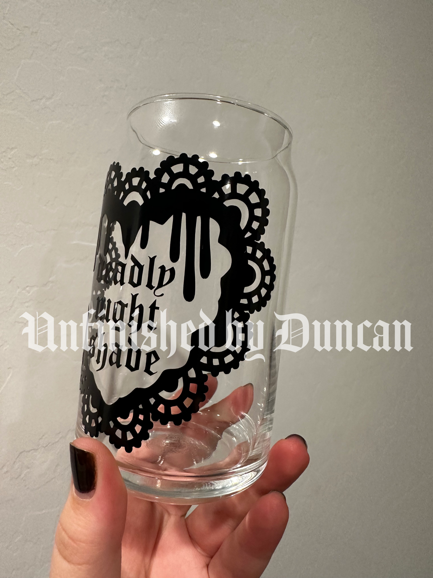 Deadly Nightshade Cup | Nightmare Before Christmas (NBC) Inspired Design