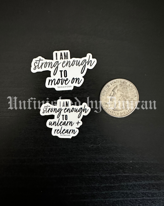 Mini Affirmation Pack of Stickers | Mental Health Awareness & Daily Affirmations