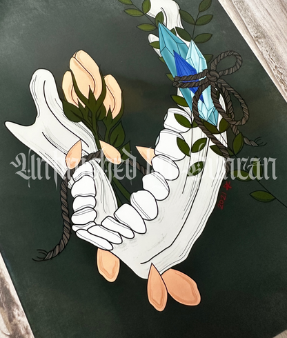 Crystal Spell | Traditional Tattoo Inspired Art Print (Last Call)