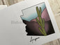 Saguaro in the Desert | Christmas, Winter Holiday, Cactus, Christmas Lights, Traditional Tattoo Inspired Art Design