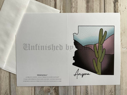 Saguaro in the Desert | Christmas, Winter Holiday, Cactus, Christmas Lights, Traditional Tattoo Inspired Art Design