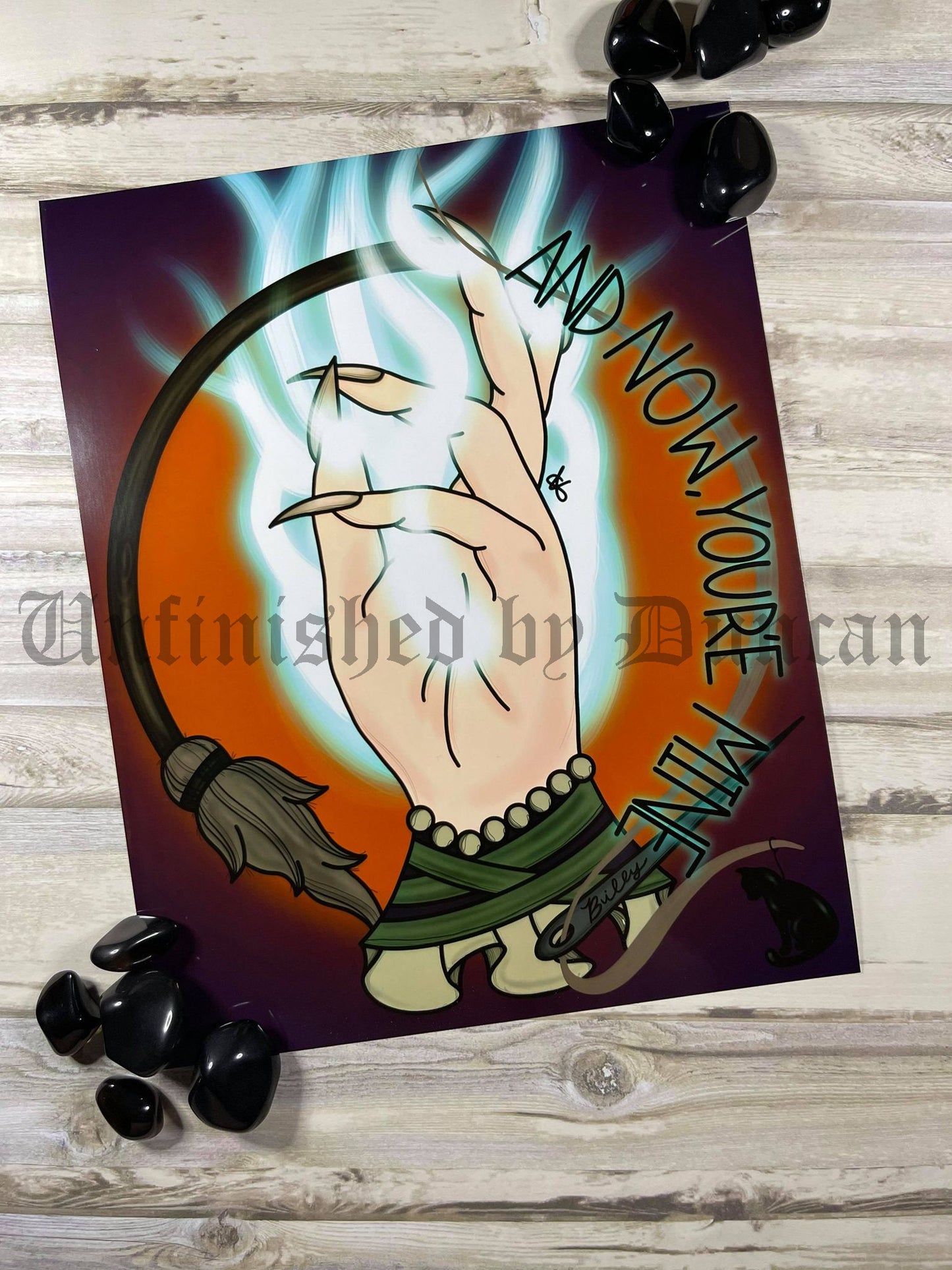 Winnie Sanderson | Hocus Pocus, Sanderson Sisters, Traditional Tattoo Inspired Art Print (Last Call)