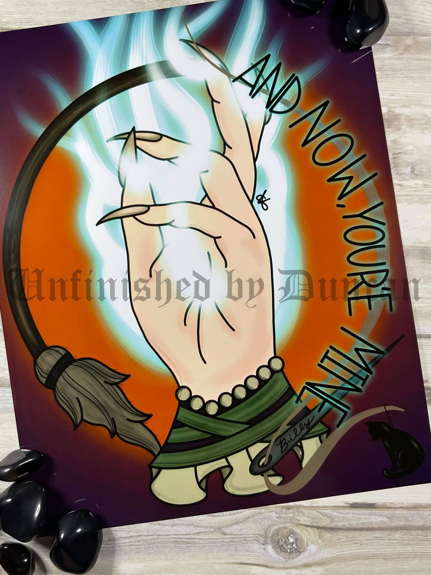 Winnie Sanderson | Hocus Pocus, Sanderson Sisters, Traditional Tattoo Inspired Art Print (Last Call)