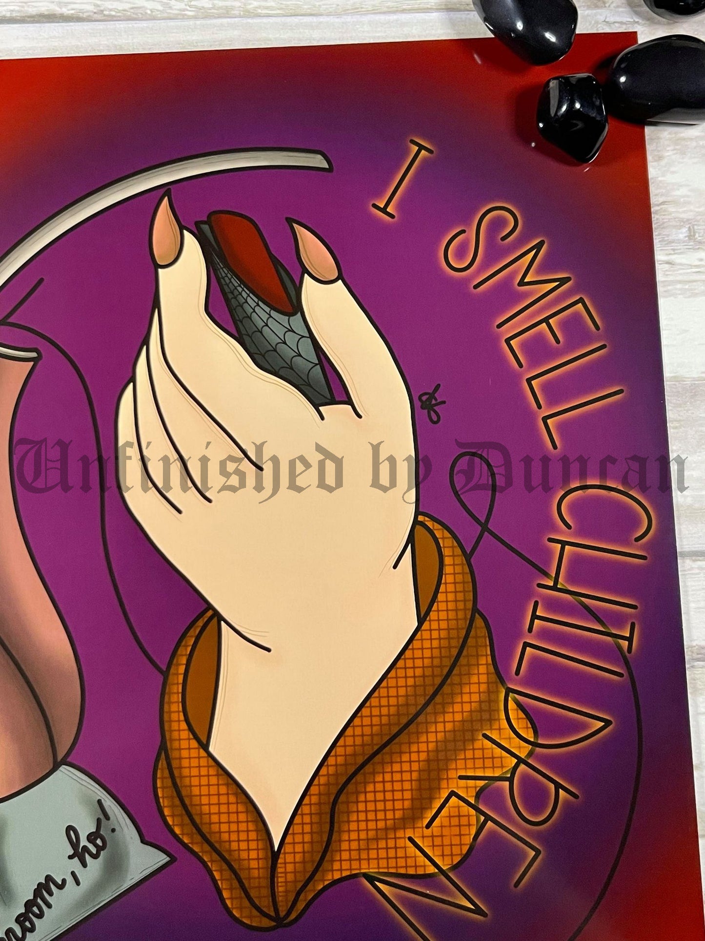 Mary Sanderson | Hocus Pocus, Sanderson Sisters, Traditional Tattoo Inspired Art Print (Last Call)