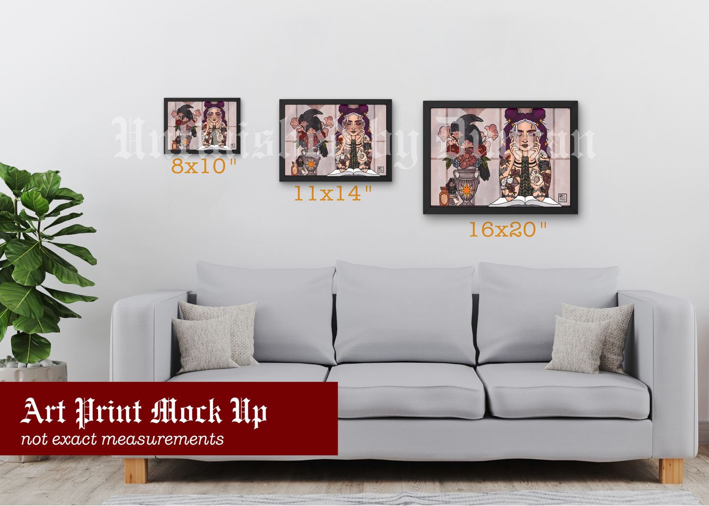 Seeking the Silence | Romance, Raven, Floral, Flora, Bookish, Book Girlie, Traditional Tattoo Flash