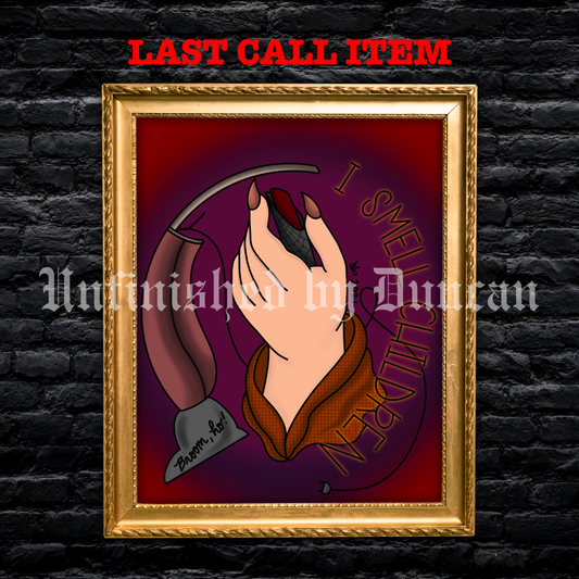 Mary Sanderson | Hocus Pocus, Sanderson Sisters, Traditional Tattoo Inspired Art Print (Last Call)