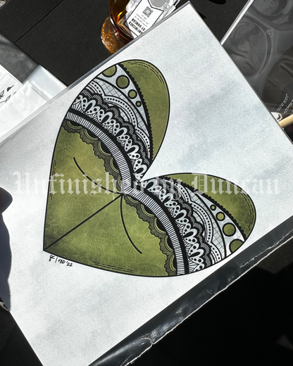 She Hulk | Traditional Tattoo Inspired Art Print