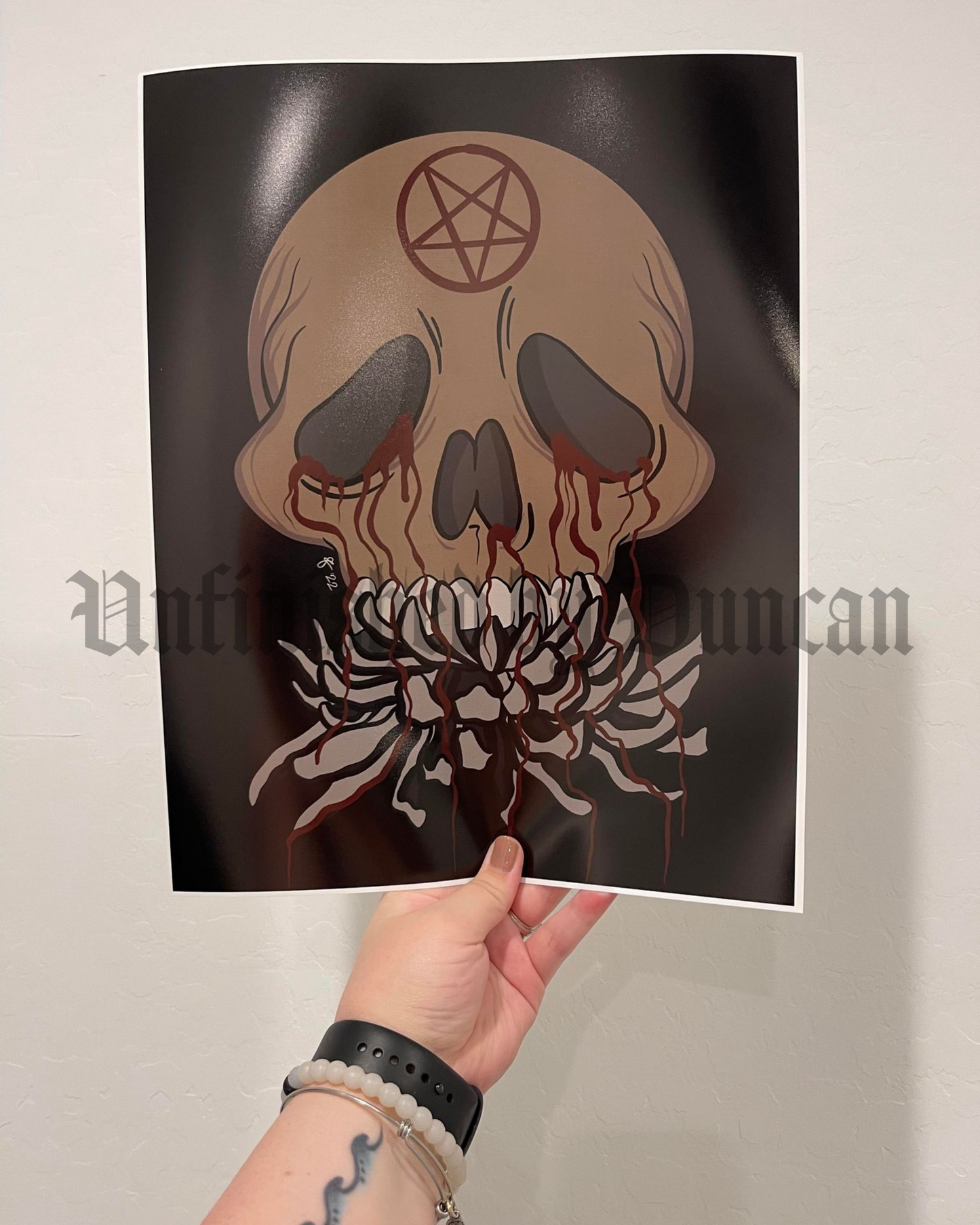 Mourning Call | Traditional Tattoo Inspired Art Print (Last Call)