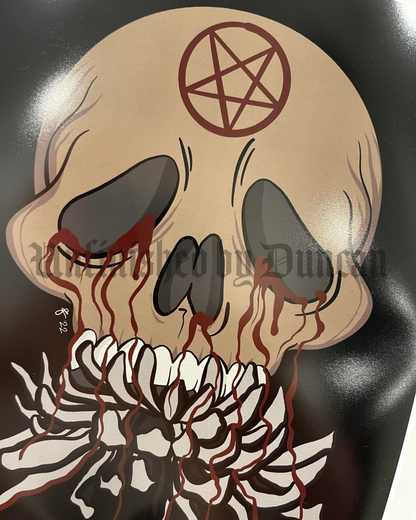 Mourning Call | Traditional Tattoo Inspired Art Print (Last Call)