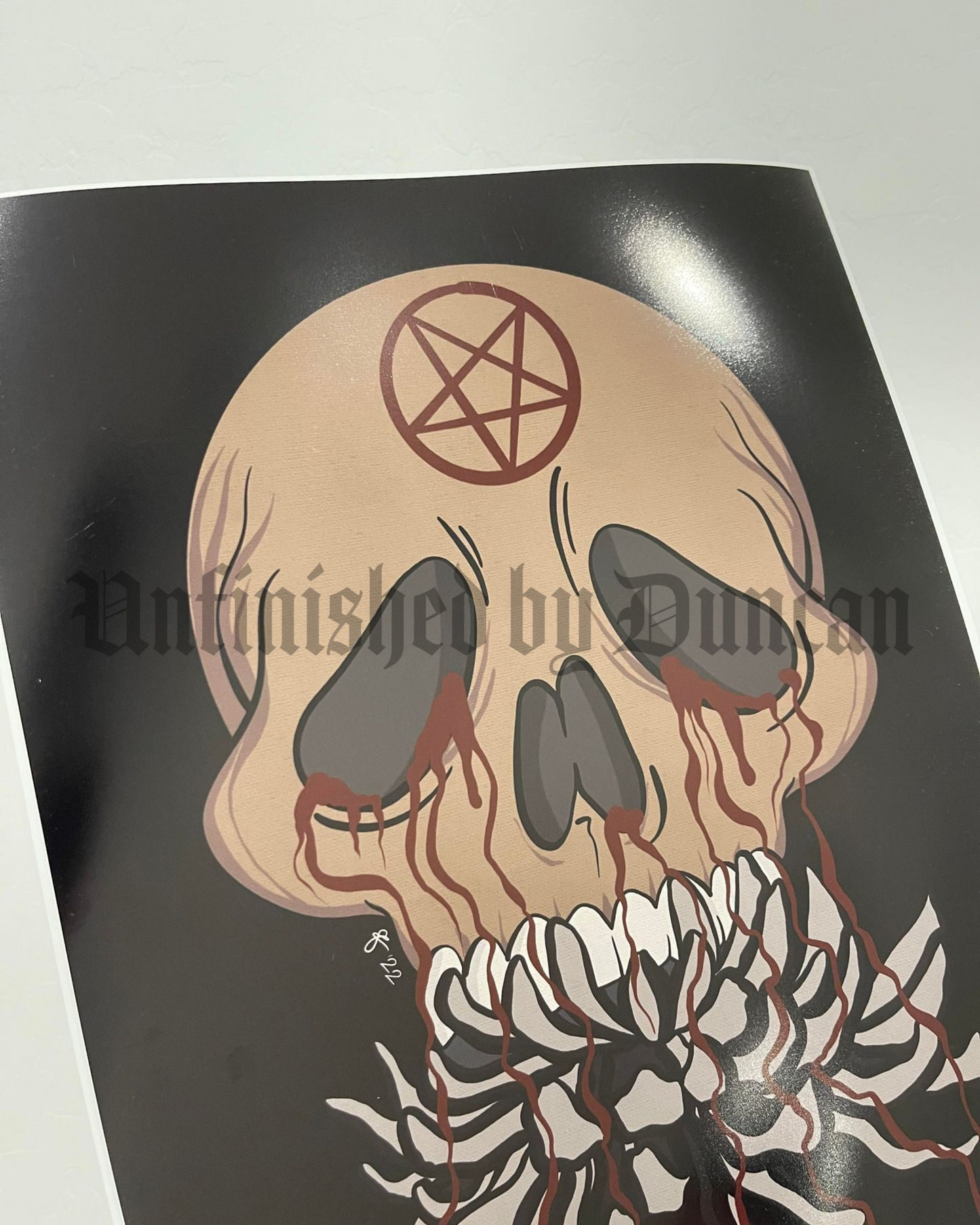 Mourning Call | Traditional Tattoo Inspired Art Print (Last Call)